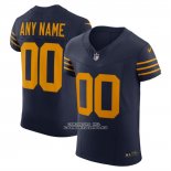 Camiseta NFL Elite Green Bay Packers Alterno Vapor F.U.S.E. Personalizada Azul Marino