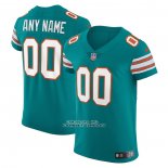 Camiseta NFL Elite Miami Dolphins Personalizada Vapor Untouchable Verde