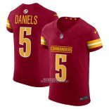 Camiseta NFL Elite Washington Commanders Jayden Daniels Vapor F.U.S.E. Rojo