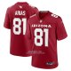 Camiseta NFL Game Arizona Cardinals Daniel Arias Rojo