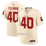 Camiseta NFL Game Arizona Rojos Pat Tillman 2025 Rivalries Collection Retired Crema Camiseta NFL Game Arizona Rojos Pat Tillman 2025 Rivalries Collection Retired Crema