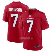 Camiseta NFL Game Atlanta Falcons Bijan Robinson Rojo