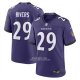 Camiseta NFL Game Baltimore Ravens Chandler Rivers Violeta