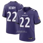 Camiseta NFL Game Baltimore Ravens Derrick Henry Violeta1