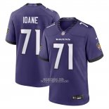 Camiseta NFL Game Baltimore Ravens Olaivavega Ioane 2026 Violeta Camiseta NFL Game Baltimore Ravens Olaivavega Ioane 2026 Violeta