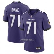 Camiseta NFL Game Baltimore Ravens Olaivavega Ioane 2026 Violeta