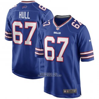 Camiseta NFL Game Buffalo Bills Kent Hull Retired Azul