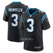 Camiseta NFL Game Carolina Panthers Princely Umanmielen Negro