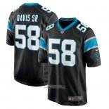 Camiseta NFL Game Carolina Panthers Thomas Davis Sr. Negro