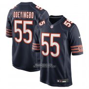 Camiseta NFL Game Chicago Bears Dayo Odeyingbo Negro