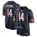 Camiseta NFL Game Chicago Bears Kalif Raymond Azul Marino Camiseta NFL Game Chicago Bears Kalif Raymond Azul Marino