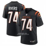 Camiseta NFL Game Cincinnati Bengals Jalen Rivers Negro