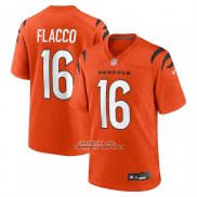 Camiseta NFL Game Cincinnati Bengals Joe Flacco Alterno Naranja
