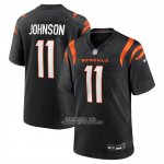 Camiseta NFL Game Cincinnati Bengals Josh Johnson Negro