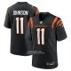 Camiseta NFL Game Cincinnati Bengals Josh Johnson Negro