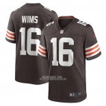 Camiseta NFL Game Cleveland Browns Javon Wims Marron