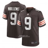 Camiseta NFL Game Cleveland Browns Nick Mullens Marron