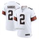Camiseta NFL Game Cleveland Browns Shedeur Sanders Blanco
