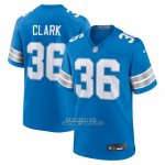 Camiseta NFL Game Detroit Lions Chuck Clark Azul