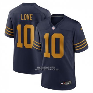 Camiseta NFL Game Green Bay Packers Jordan Love The 1923 Classic Azul