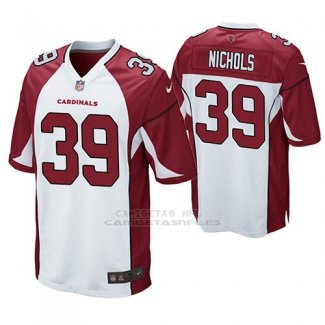 Camiseta NFL Game Hombre Arizona Cardinals Deatrick Nichols Blanco