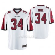 Camiseta NFL Game Hombre Atlanta Falcons Brian Poole Blanco