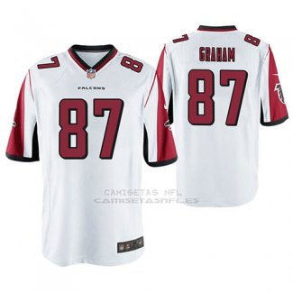Camiseta NFL Game Hombre Atlanta Falcons Jaeden Graham Blanco