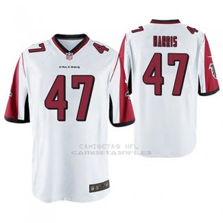 Camiseta NFL Game Hombre Atlanta Falcons Josh Harris Blanco