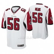 Camiseta NFL Game Hombre Atlanta Falcons Steven Means Blanco