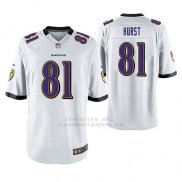 Camiseta NFL Game Hombre Baltimore Ravens Hayden Hurst Blanco