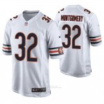 Camiseta NFL Game Hombre Chicago Bears David Montgomery Blanco
