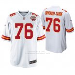 Camiseta NFL Game Hombre Kansas City Chiefs Laurent Duvernay Tardif Blanco