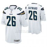 Camiseta NFL Game Hombre San Diego Chargers Casey Hayward Blanco