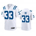 Camiseta NFL Game Indianapolis Colts Roosevelt Nix Blanco