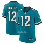 Camiseta NFL Game Jacksonville Jaguars Travis Hunter 2025 NFL Draft Segunda Alterno Verde