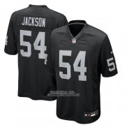 Camiseta NFL Game Las Vegas Raiders Brennan Jackson Negro