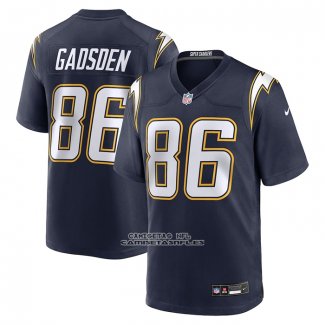 Camiseta NFL Game Los Angeles Chargers Oronde Gadsden Alterno 2 Super Chargers Azul