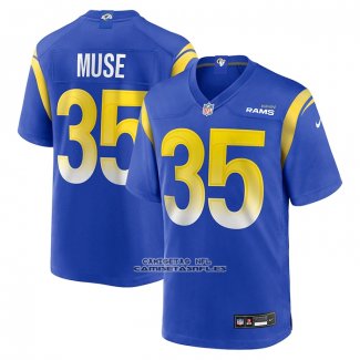 Camiseta NFL Game Los Angeles Rams Nick Muse Royal