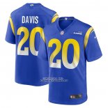 Camiseta NFL Game Los Angeles Rams Tyon Davis Primera Azul