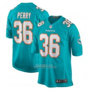 Camiseta NFL Game Miami Dolphins Jamal Perry Primera Verde