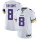 Camiseta NFL Game Minnesota Vikings 8 Kirk Cousins Blanco