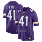 Camiseta NFL Game Minnesota Vikings Kobe King Violeta