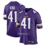 Camiseta NFL Game Minnesota Vikings Kobe King Violeta Camiseta NFL Game Minnesota Vikings Kobe King Violeta