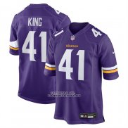 Camiseta NFL Game Minnesota Vikings Kobe King Violeta