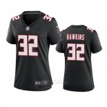 Camiseta NFL Game Mujer Atlanta Falcons Jaylinn Hawkins Throwback Negro