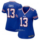 Camiseta NFL Game Mujer Buffalo Bills Gabriel Davis Azul