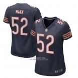 Camiseta NFL Game Mujer Chicago Bears Khalil Mack Azul