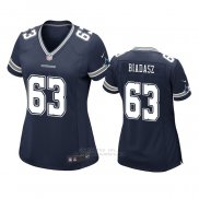 Camiseta NFL Game Mujer Dallas Cowboys Tyler Biadasz Azul