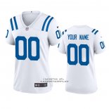 Camiseta NFL Game Mujer Indianapolis Colts Personalizada 2020 Blanco