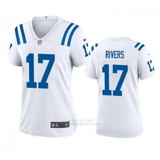 Camiseta NFL Game Mujer Indianapolis Colts Philip Rivers 2020 Blanco